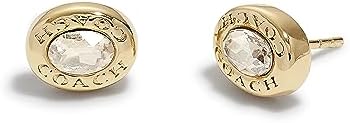 COACH Women's Signature Stud Earrings
