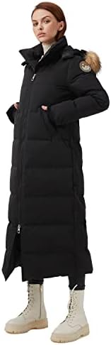 Fitouch Women's Waukee Long Down Coat Parka Jacket | 750+ Fill Power | Full-Length