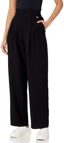 Emporio Armani Women's Wide Leg High Waisted Pant