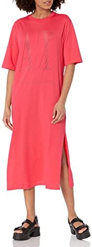 Emporio Armani Women's Foundation Icon Devore T-Shirt Dress