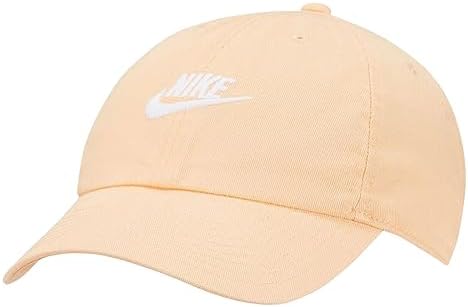 Nike Heritage 86 Adult Unisex Adjustable Strapback Cap Hat (Orange Chaulk)