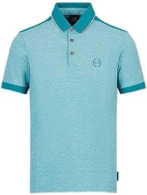 Emporio Armani Men's Heathered Pique Polo