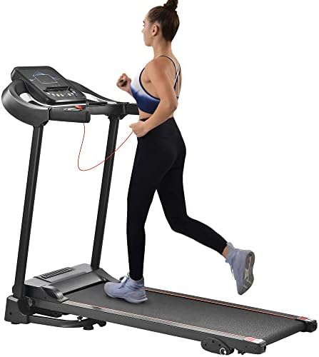 Merax Folding Electric Treadmill with Incline 2.5HP Energy Saving 12 Preset Programs Running Walking Jogging Machine for Home Office Indoor Cardio Exercise