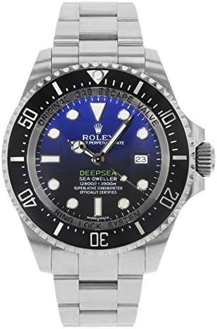 Rolex Deepsea Deep Blue Dial Sea-Dweller Men's Luxury Watch 116660