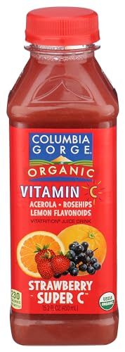 Columbia Gorge Organic Strawberry Super C Juice, 15.2 FZ