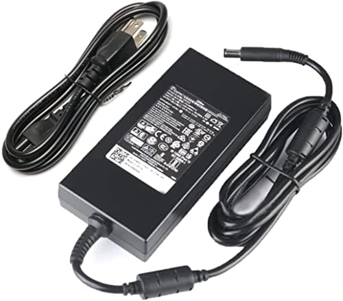 180W AC Charger Fit for Dell Dock WD19 K20A001 D6000 D6000S Docking Station Business Monitor Dock WD15 K17A001 Thunderbolt Dock WD19TB WD19TBS TB15 TB16 TB18DC K16A K16A001 Power Adapter Supply