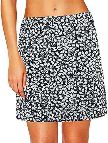 Oyamiki Women's Active Athletic Skort Lightweight Tennis Skirt Perfect for Running Training Sports Golf