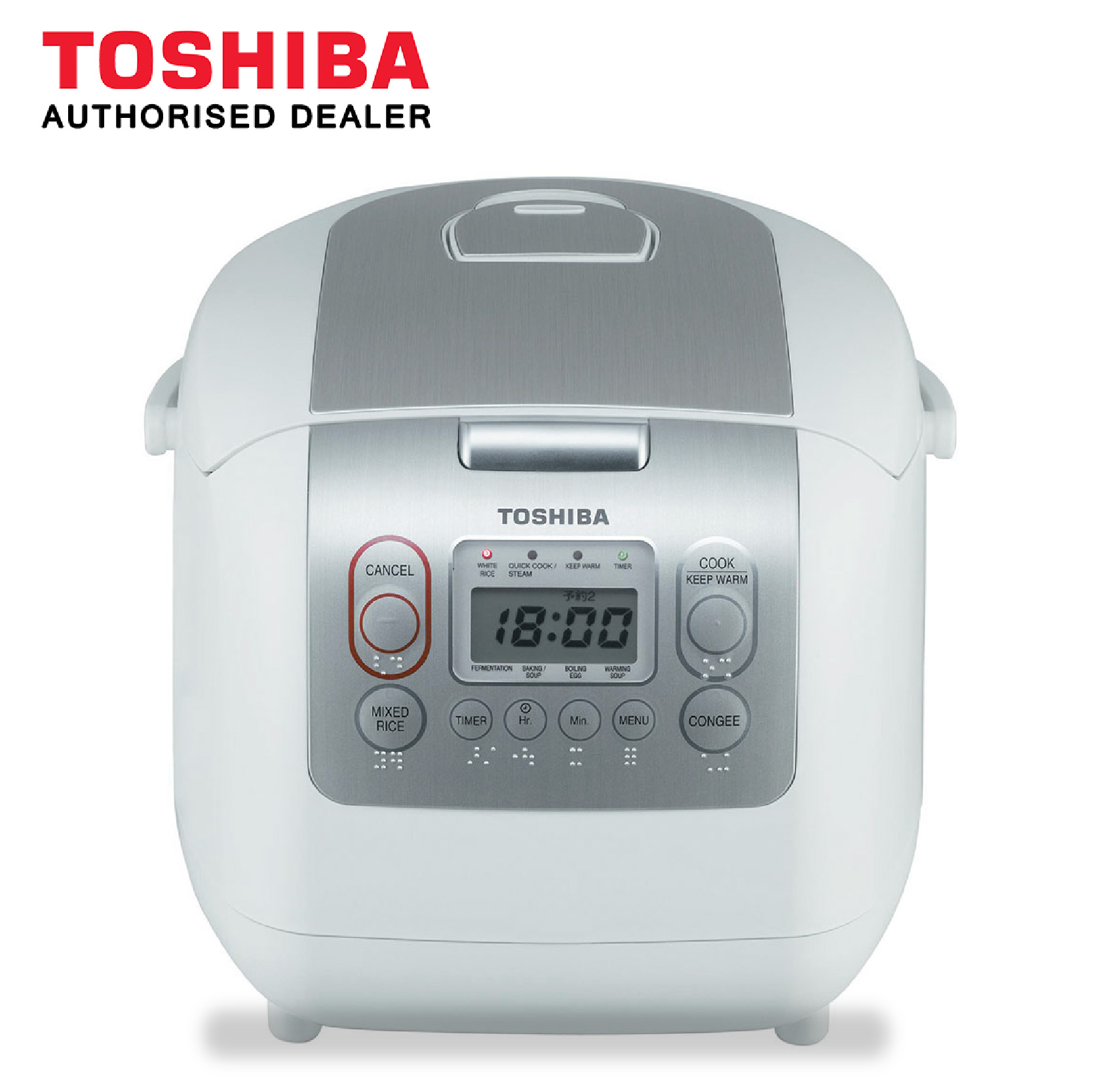 Toshiba 1.8L Electric Rice Cooker RC-18NMFEIS