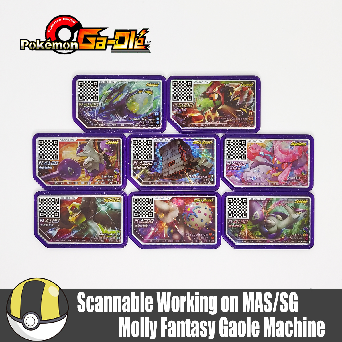 Pokemon Gaole  Rush 1 Modified High quality English Malaysia Legend 1 2 3 4The Singapore version Ga-ole Charge a shotPart.8 Part.9