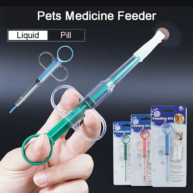 Pet Medicine Feeder Pill Popper cat dog feeding