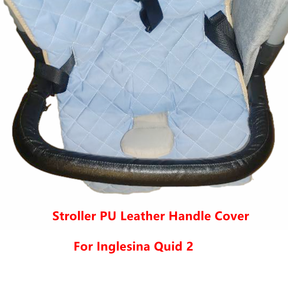 Stroller Baby Leather Bumper Covers Fit Inglesina Quid 2 Handle Sleeve Case Armrest Protective Cover Pram Essories