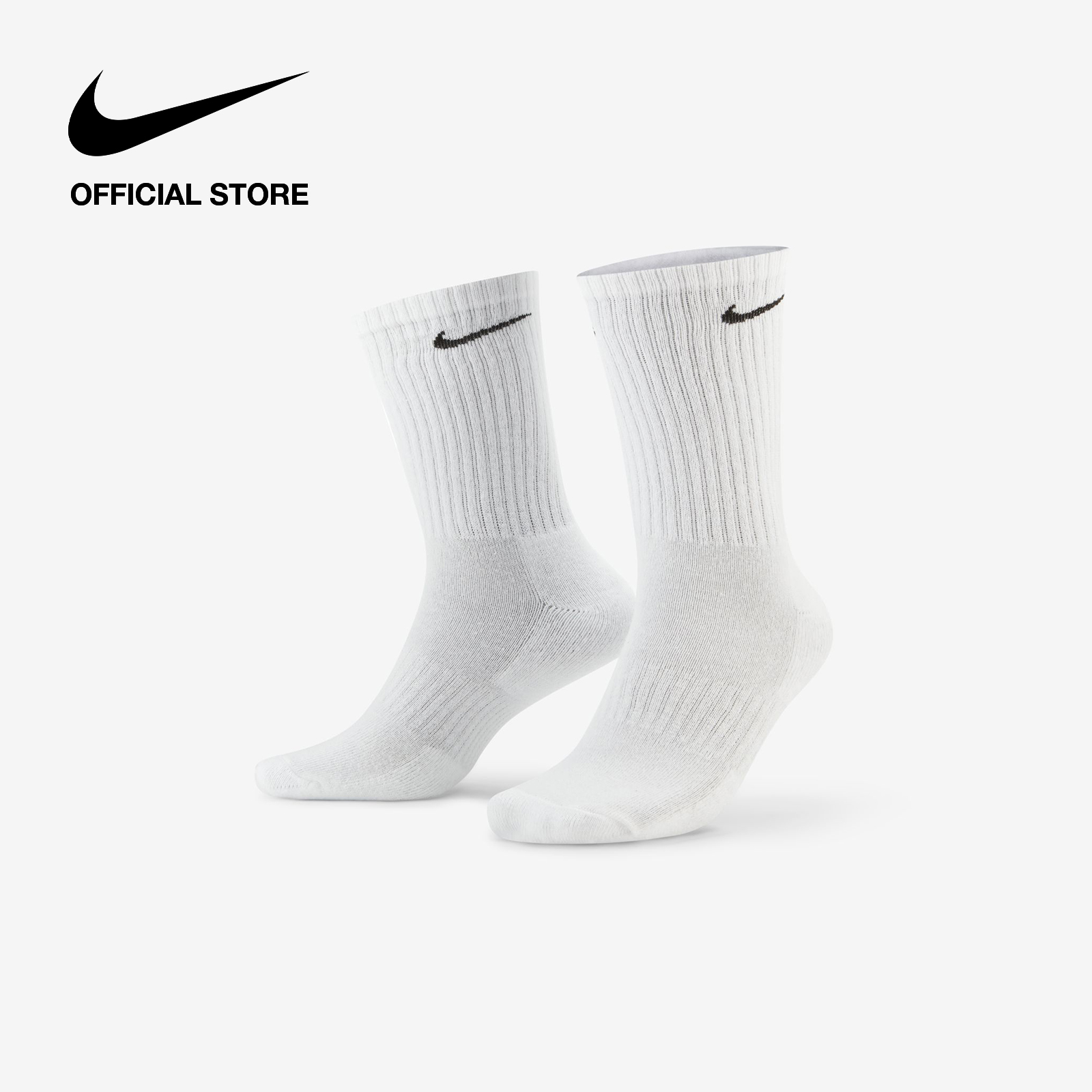 Nike Unisex Everyday Cushioned Training Crew Socks (3 Pairs) - Multi-Color