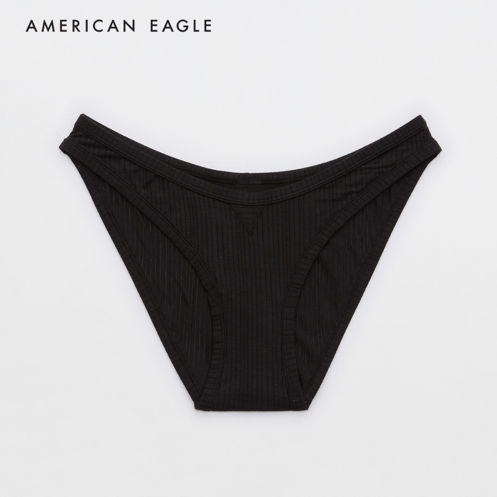 【YIN BGD】 Aerie Modal Ribbed High Cut Bikini Underwear, Women's Bikini Bottoms (AUD 044-6947-073)